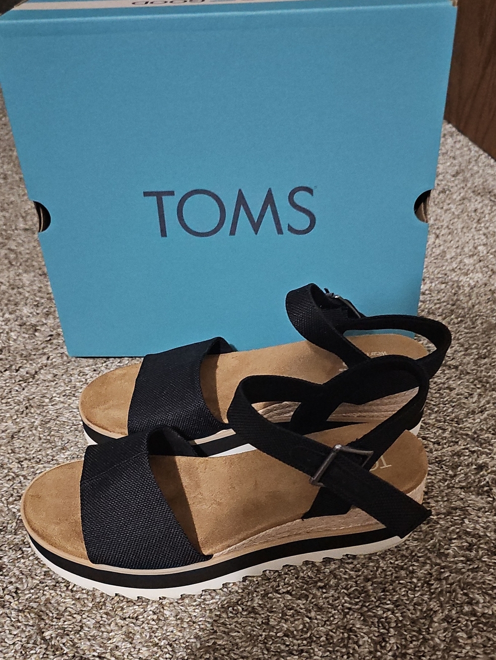 TOMS Diana Wedge Sandals